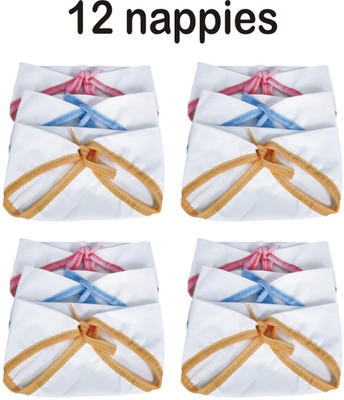 Diptchy Enterprises Cotton Cloth Diaper/Langot/Nappy Washable New Born Baby (0 To 6 Months).
