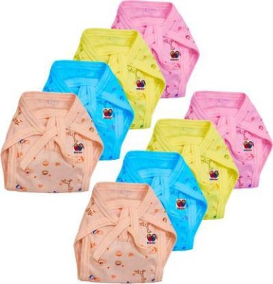 minimest Bigbought Baby Boy Baby Girl (Cloth Diaper) Hosiery Soft Fabric Set 8