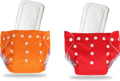 InEffable Baby Reusable Cloth Diaper Nappies With Layered Microfiber Insert Pad
