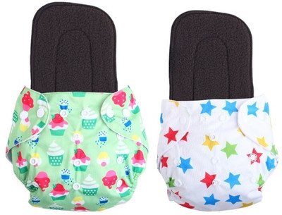 Jaydison Free Size Reusable Cloth Diaper With 2 Dry Feel Absorbent Soaker Pad (3M-3Y)tb29