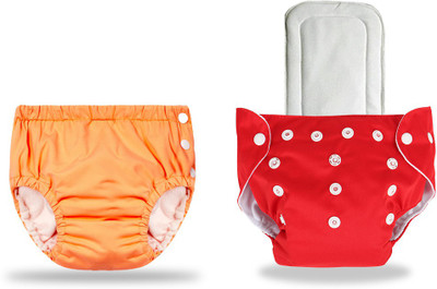 InEffable Baby Reusable Cloth Diaper Nappy With Multi Layered Microfiber Insert Free Size