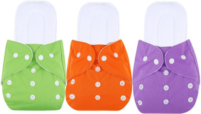 jamex All New Trendy Cool Look Daily Use Reusable Diaper Nappy With Insert