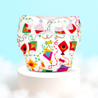 Superbottoms Newborn UNO Premium Cloth Diaper with Organic Cotton Pad & DryFeel Layer