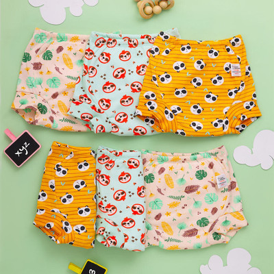 Superbottoms Padded Underwear - Pack of 6 Waterproof Pull up Underwear | Potty Training Pants for Babies & Kids | Pull up Unisex Trainers for Girls and Boys | (Size 0 (9-12 Months), Jungle Jam - XS(6 Pieces)