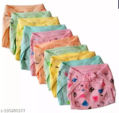 JINU CREATION New Born Washable Reusable Hosiery Cotton Diapers