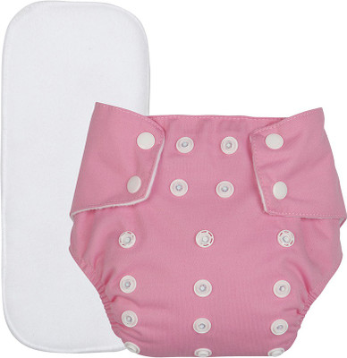 InEffable Baby Cloth Diaper Adjustable Reusable Washable Printed Button Diaper for Babies