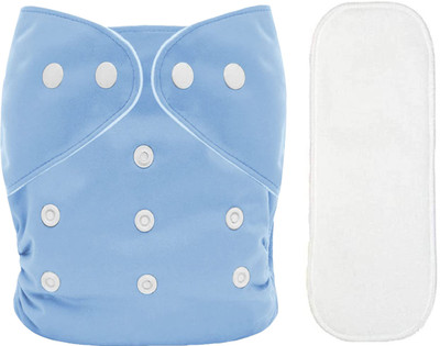 TINNY TOTS Winter Special Quilted Baby Reusable Cloth Diapers Nappies With Wet-Free Inserts