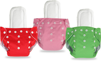 InEffable Baby Reusable Cloth Diaper Nappies With Multi Layered Microfiber Insert Pad
