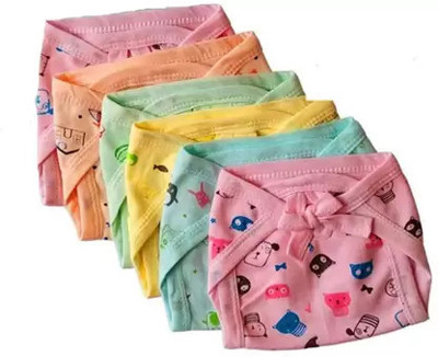 KRISHVIA Babies Cotton Langots Diaper for new Born Baby Reusable Washable Nappy