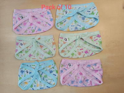 TinyLoom New Born Baby Cotton Hosiery Nappy Baby Langot