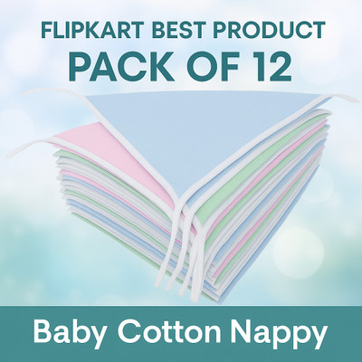 MODERN HEADOS baby nappy pure cotton pack of 12