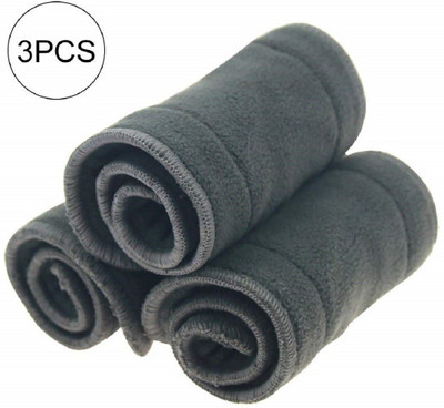 Jingle Kids Reusable Washable Bamboo Charcoal Liners Cotton Cloth Diaper