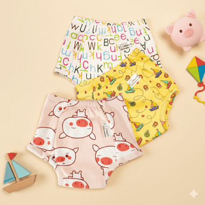 SNUGKINS Padded Underwear Potty Training Pants for Babies 9-12 Months Pack of 3