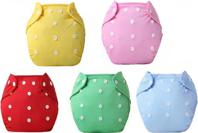 smilykid CARE 2 IN ONE DAILY USE COMBO OF 1 CLOTH DIAPER AND 1 DIAPER INSERT PAD