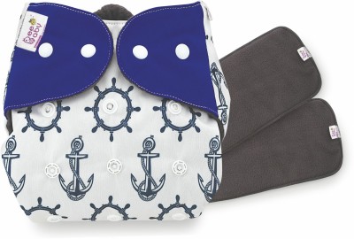 Beebaby Bumtelligent Baby Cloth Diaper & 2 RapiDry Inserts|Adjustable Reusable Washable.