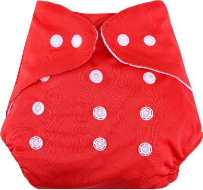Bikauaa Baby Cotton Cloth Diaper Reusable Nappy with Ultra Absorbing Insert Pad