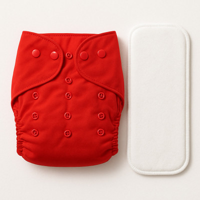 ESTILO VASTRA Adjustable Reusable Cloth Diaper With White Changing Insert For Babies/NewBorn