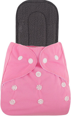 Creeknest Nappy Cloth Baby Diaper With Easy to Adjust & Wash Ultra Absorbing Insert Pad