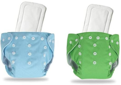 CHU CHU Certified Soft Pocket Cloth Diaper & 1 Wet-Free Insert Adjustable Cloth Diaper