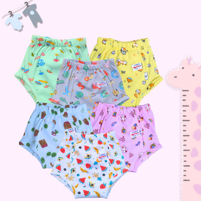 Momkins Padded Underwear Pack of-6 Potty Training Pants for Babies 5-12 Months