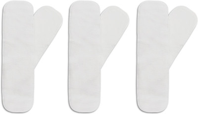 Superbottoms Dry Feel Pad set - Soaker/insert for Freesize UNO cloth diaper | Pack of 3