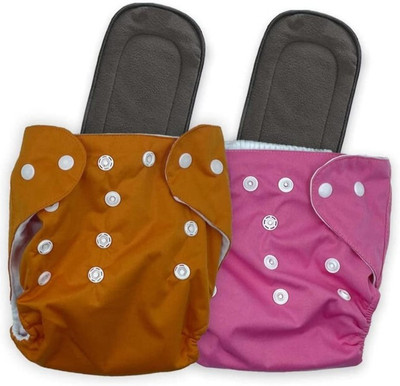 Diptchy Enterprises MN-Reusable, washable, adjustable baby cloth diaper nappy with insert