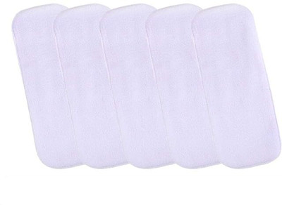 BADAL KIDZ Soft Premium Quality Black Insert Pads For Baby Cloth Diaper - M(5 Pieces)
