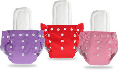 InEffable Baby Reusable Cloth Diaper Nappies With Multi Layered Microfiber Insert Pad