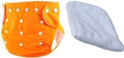 Miracle Moms Quirk Reusable Baby Washable Cloth Diaper Nappies With Wet-free inserts For Babies of Ages 0 to 2 years - New Born