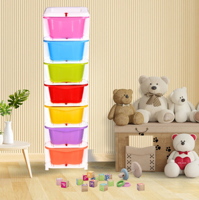 3D METRO SUPER STORE 7 Layer Multi-Purpose Modular Storage Drawer For Baby Gift Sets & Combo