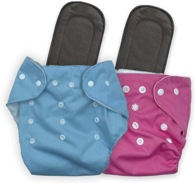 Diptchy Enterprises MN-Reusable, washable, adjustable baby cloth diaper nappy with insert
