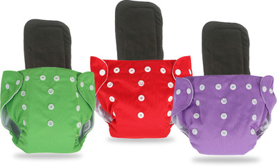 InEffable Baby Reusable Cloth Diaper Nappies With Layered Microfiber Insert Pad