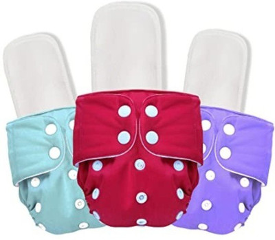 Senkiddpro Adjustable Cloth Baby Diaper Reusable/Washable Wetfree/Leakproof with Insert Pad