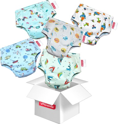 VParents Underwear for Baby 3Layer Padded PottyTraining Diaper Free Time