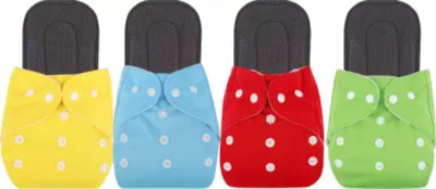 jamex Baby Reusable Cloth diapers + Insert Pad, Adjustable, 3M\3YR