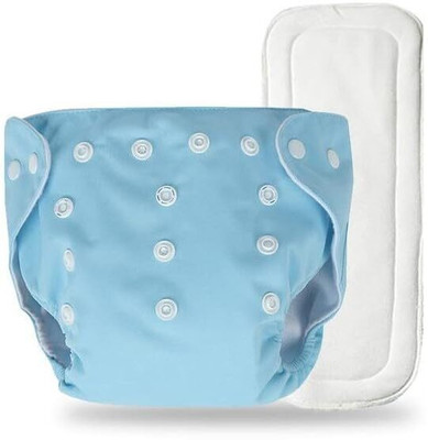 BADAL KIDZ Baby Reusable 1 Cloth Diaper With 1 Insert Pad| Adjustable Pocket Diaper