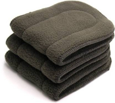 Diptych enterprises 5 Layer Bamboo Charcoal Wetfree Reusable Washable Cotton Diaper Nappy Inserts