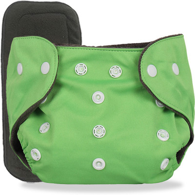 InEffable Baby Reusable Cloth Diaper Nappy With Multi Layered Microfiber Insert Free Size