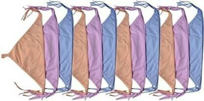 KRISHVIA Cotton V Shape Nappies, Langot Washable Super Soft Reusable New Born Baby (0-6 Months)