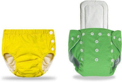 InEffable Baby Reusable Cloth Diaper Nappy With Multi Layered Microfiber Insert Free Size