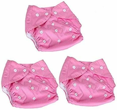 ZIIFOX Pack of 3 Baby Pocket Diaper Adjustable Pocket Diaper