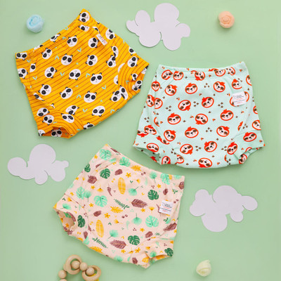 Superbottoms Padded Underwear for Potty Training & Mess-Free Diaper-Free time (1-2y, 3pcs)