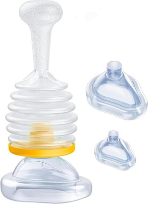 MSVTRADESS Anti Choking Device for Kids & Adults – Portable Choking Rescue(pack of 1) Manual Nasal Aspirator(Transparent)
