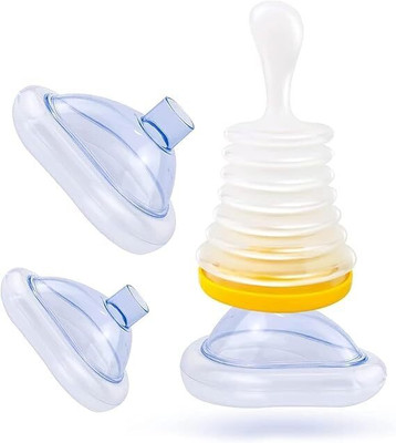 MSVTRADESS Anti Choking Device, Choking Rescue Device First Aid Kit Manual Nasal Aspirator(Transparent)