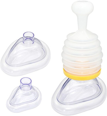 AARUKCREATION Anti Choking Device Manual Nasal Aspirator(Transparent)