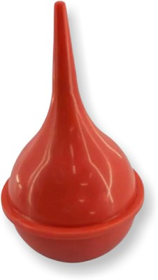 R S Surgical Nose/ear Ulcer syringe suction sucker bulb, Snot sucker for baby in home use Manual Nasal Aspirator(Red)