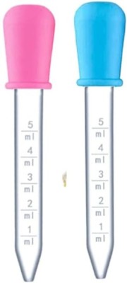 Magic Pebbles Toddler Silicone Plastic Feeding Medicine Liquid Eye Ear Pipette Dropper Manual Nasal Aspirator(Multicolor)