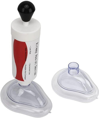 CLAPON Anti-Choking Device for Child & Adult, Strong Suction First Aid Kit 2 Size Masks Manual Nasal Aspirator(Multicolor)