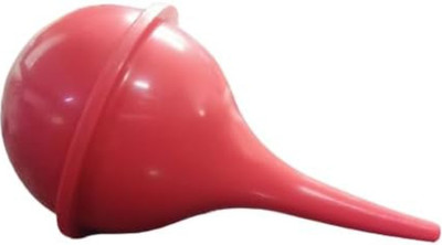 Sasta Bazar Nose/ear Ulcer syringe suction sucker bulb, Nose Cleaner for Kids, Snot Sucker Manual Nasal Aspirator(Red)