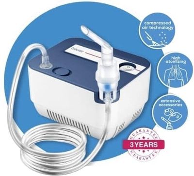 PREQURE BEURER IH 17 GERMAN TECHNOLOGIES NEBULIZER WITH 3 YEAR GUARANTEE Nebulizer(Multicolor)